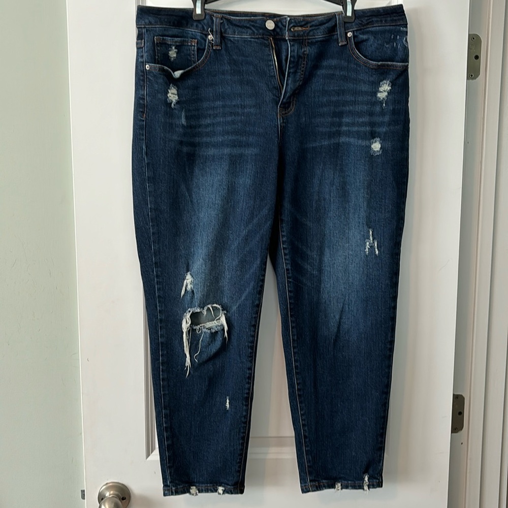 Cropped jeans